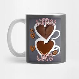 Coffee Love Pink Mug